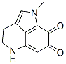 Pyrrolo[4,3,2-de]quinoline-7,8-dione, 1,3,4,5-tetrahydro-1-methyl- (9CI) 구조식 이미지