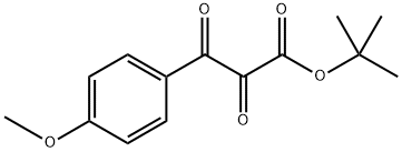 3-(4-METHOXY-PHENYL)-2,3-DIOXO-PROPIONICACIDTERT-부틸에스테르 구조식 이미지