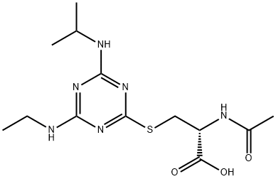 atrazine mercapturate Structure