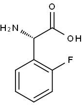 (S)-AMINO-(2-FLUORO-PHENYL)-ACETIC ACID Structure