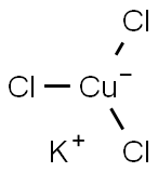 삼염화구산칼륨(1-) 구조식 이미지