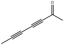 3,5-Heptadiyn-2-one Structure