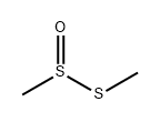 methyl methanethiosulfinate Structure