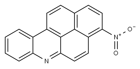 3-NITRO-6-AZABENZO[A]PYRENE Structure
