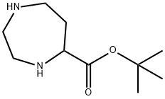 [1,4]디아제판-5-카르복실산tert-부틸에스테르 구조식 이미지