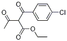 벤젠프로판산,.알파.-아세틸-4-클로로-.베타.-옥소-,에틸에스테르 구조식 이미지