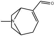 8-Azabicyclo[3.2.1]oct-2-ene-2-carboxaldehyde, 8-methyl- (9CI) 구조식 이미지