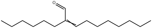 2-Decenal, 2-hexyl- Structure