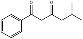 5-methyl-1-phenylhexane-1,3-dione Structure