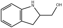 2,3-Dihydro-1H-indol-2-ylmethanol 구조식 이미지