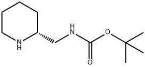 (R)-PIPERIDIN-2-YLMETHYL-CARBAMIC ACID TERT-BUTYL ESTER 구조식 이미지