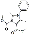 dimethyl 2,5-dimethyl-1-phenyl-pyrrole-3,4-dicarboxylate Structure