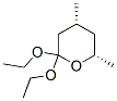 2H-Pyran,2,2-diethoxytetrahydro-4,6-dimethyl-,cis-(9CI) Structure