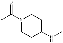 1-Acetyl-4-(methylamino)piperidine 구조식 이미지
