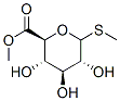 D-글루코피라노시두론산,메틸1-티오-,메틸에스테르 구조식 이미지