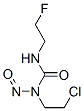 1-(2-Chloroethyl)-3-(2-fluoroethyl)-1-nitrosourea Structure