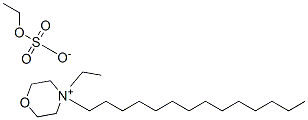 myristylethylmorpholinium ethosulfate Structure