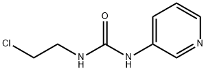 N-(2-클로로에틸)-N'-(3-피리디닐)우레아 구조식 이미지