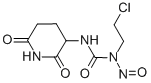 1-(2-Chloroethyl)-3-(2,6-dioxo-3-piperidyl)-1-nitrosourea 구조식 이미지