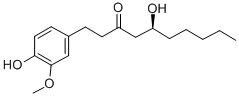 gingerol Structure