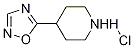 4-(1,2,4-Oxadiazol-5-yl)piperidine HCl Structure