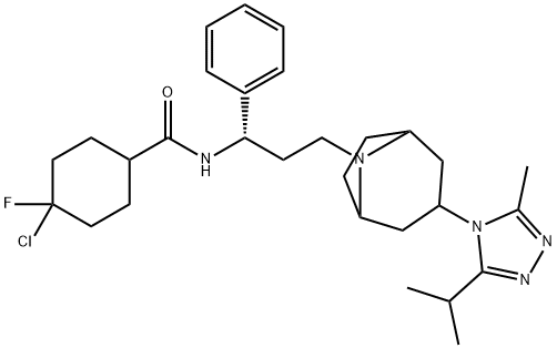 4-Chloro Maraviroc Structure