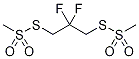 Methanesulfonothioic Acid S1,S1'-1,3-(2,2-Difluoropropanediyl) Ester Structure