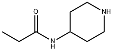 Propanamide, N-4-piperidinyl- Structure