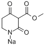 3-METHOXYCARBONYL-2,4-DIOXOPIPERIDINE-NA-SALT Structure