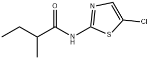 Butyramide,  N-(5-chloro-2-thiazolyl)-2-methyl-  (8CI) Structure