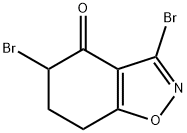 3,5-Dibromo-6,7-dihydro-1,2-benzisoxazol-4-(5H)-one Structure