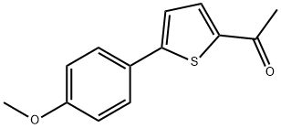 1-[5-(4-Methoxyphenyl)-2-thienyl]-1-ethanone 구조식 이미지