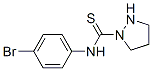 N-(4-Bromophenyl)-1-pyrazolidinecarbothioamide Structure