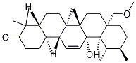 (4aR,6aR,6bS,8aS,11R,12S,12aR,12bS,14aR,14bS)-12b-Hydroxy-8a-(methoxymethyl)-4,4,6a,6b,11,12,14b-heptamethyl-1,4,4a,5,6,6a,6b,7,8,8a,9,10,11,12,12a,12b,14a,14b-octadecahydropicen-3(2H)-one 구조식 이미지