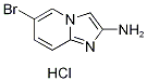 6-Bromoimidazo[1,2-a]pyridin-2-amine hydrochloride Structure