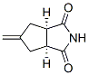 Cyclopenta[c]pyrrole-1,3(2H,3aH)-dione, tetrahydro-5-methylene-, cis- (9CI) Structure