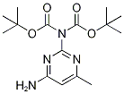 Di-tert-butyl (4-aMino-6-MethylpyriMidin-2-yl)carbaMate Structure