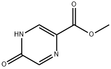 5-Hydroxypyrazine-2-carboxylic acid methyl ester Structure
