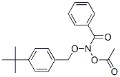 [benzoyl-[(4-tert-butylphenyl)methoxy]amino] acetate Structure