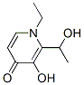 1-ethyl-2-(1-hydroxyethyl)-3-hydroxypyridin-4-one 구조식 이미지