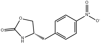 (S)-4-(4-니트로벤질)-2-옥사졸리디논 구조식 이미지