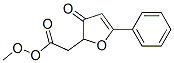 methyl 2-(3-oxo-5-phenyl-2-furyl)ethaneperoxoate Structure