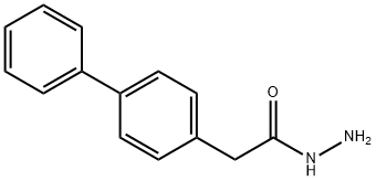 4-BIPHENYLACETIC ACID HYDRAZIDE Structure