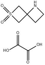 6-Thia-1-azaspiro[3.3]heptane 6,6-dioxide hemioxalate Structure