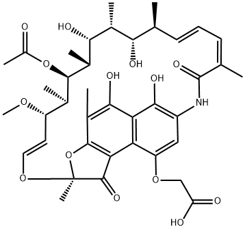 13929-35-6 4-O-(Carboxymethyl)rifamycin
