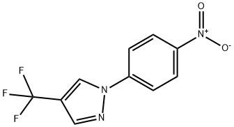 1-(4-Nitrophenyl)-4-(trifluoromethyl)-1H-pyrazole Structure