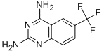 6-Trifluoromethyl-quinazoline-2,4-d
iamine Structure
