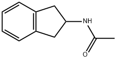 N-INDAN-2-YL-ACETAMIDE Structure