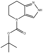 2,5,6,7-Tetrahydro-pyrazolo[4,3-b]pyridine-4-carboxylic acid tert-butyl ester Structure