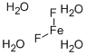 IRON(II) FLUORIDE TETRAHYDRATE Structure